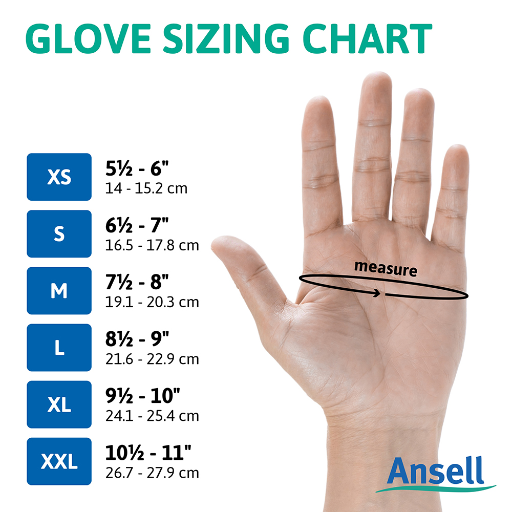 Ansell - Microflex® Cobalt® N19, medium, 100 gloves/box (case of 10) - Image 3