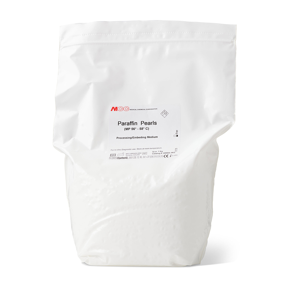 MCC - Paraffin Pearls, Embedding Medium, MP 56°-58° C, 1kg/Bag (case of 8) - Image 2