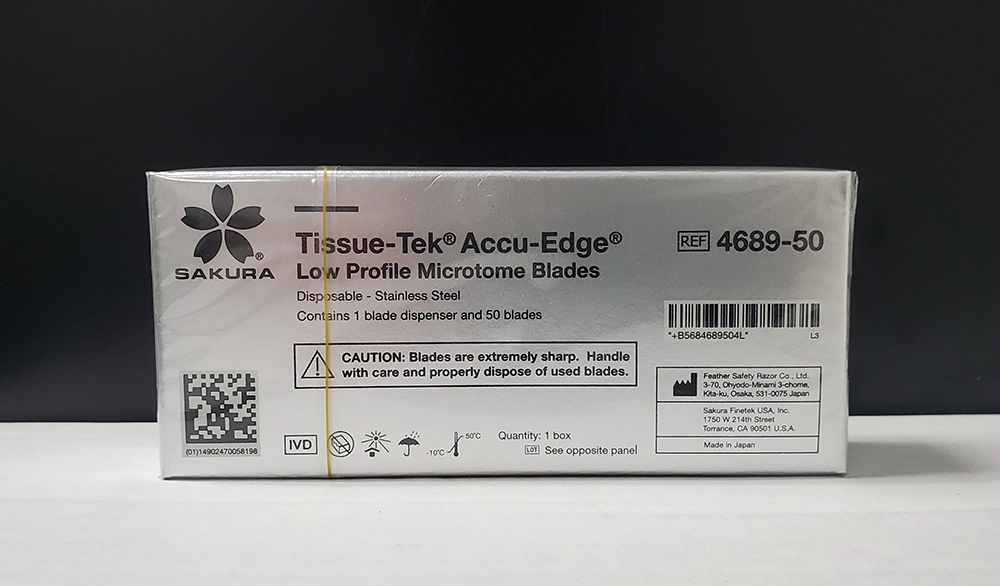 Sakura - Tissue-Tek®, Accu-Edge®, low profile microtome blades, 50 blades/pk