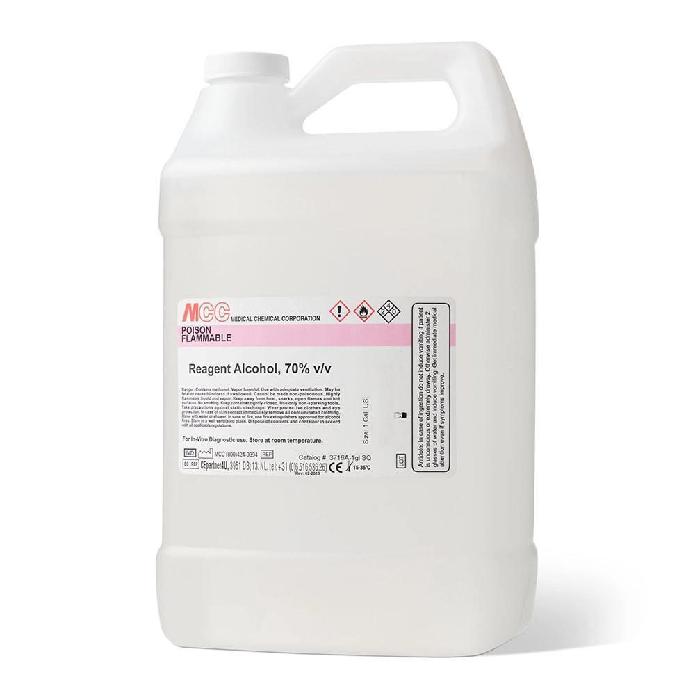 MCC - Reagent Alcohol, 70%, 1 gal/cnt (case of 4)