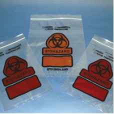 Biohazard Specimen Bags 6x9